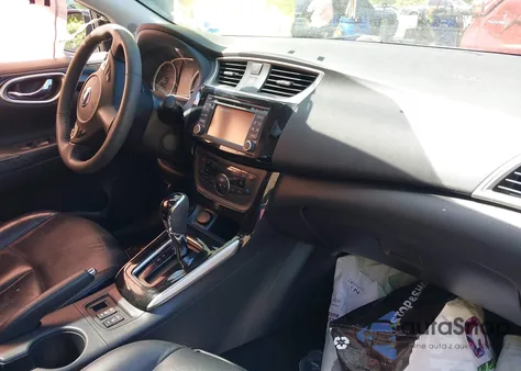 2017 Nissan Sentra Sl из США, поврежденный, VIN 3N1AB7AP9HY375800